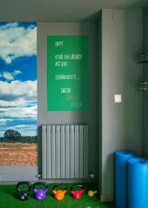 Zona de Gimasio Activate en las oficinas de Lázaro Despacho Tributario